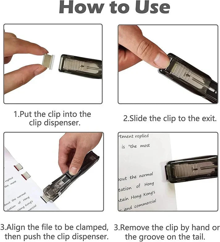 📎 Paper Clamp Clip (Pack of 2) | Strong Grip | Easy Carry ✨
