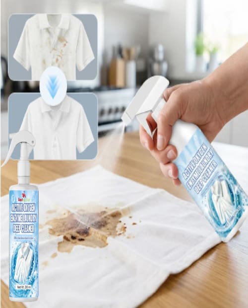 Active Enzyme Laundry Stain Remover | Pack of 3 (100ml Each) | Tough Stain Care | ₹599