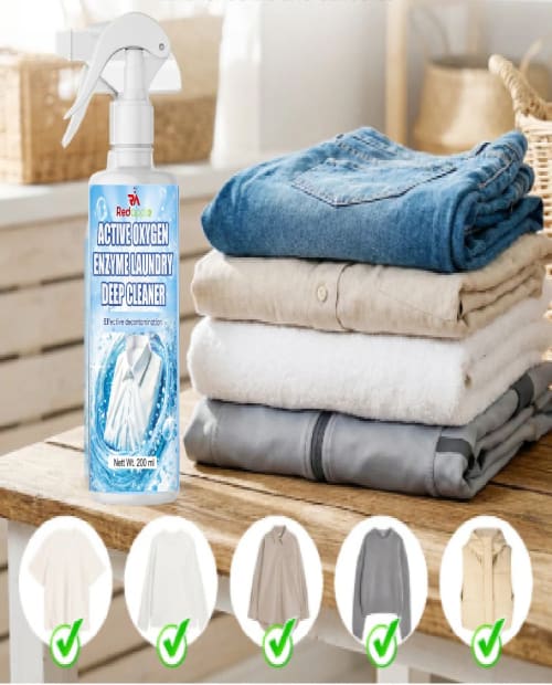 Active Enzyme Laundry Stain Remover | Pack of 3 (100ml Each) | Tough Stain Care | ₹599
