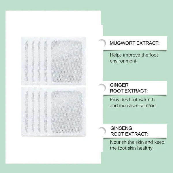 Detox Foot Pads 20 Patches-(Pack of 2)