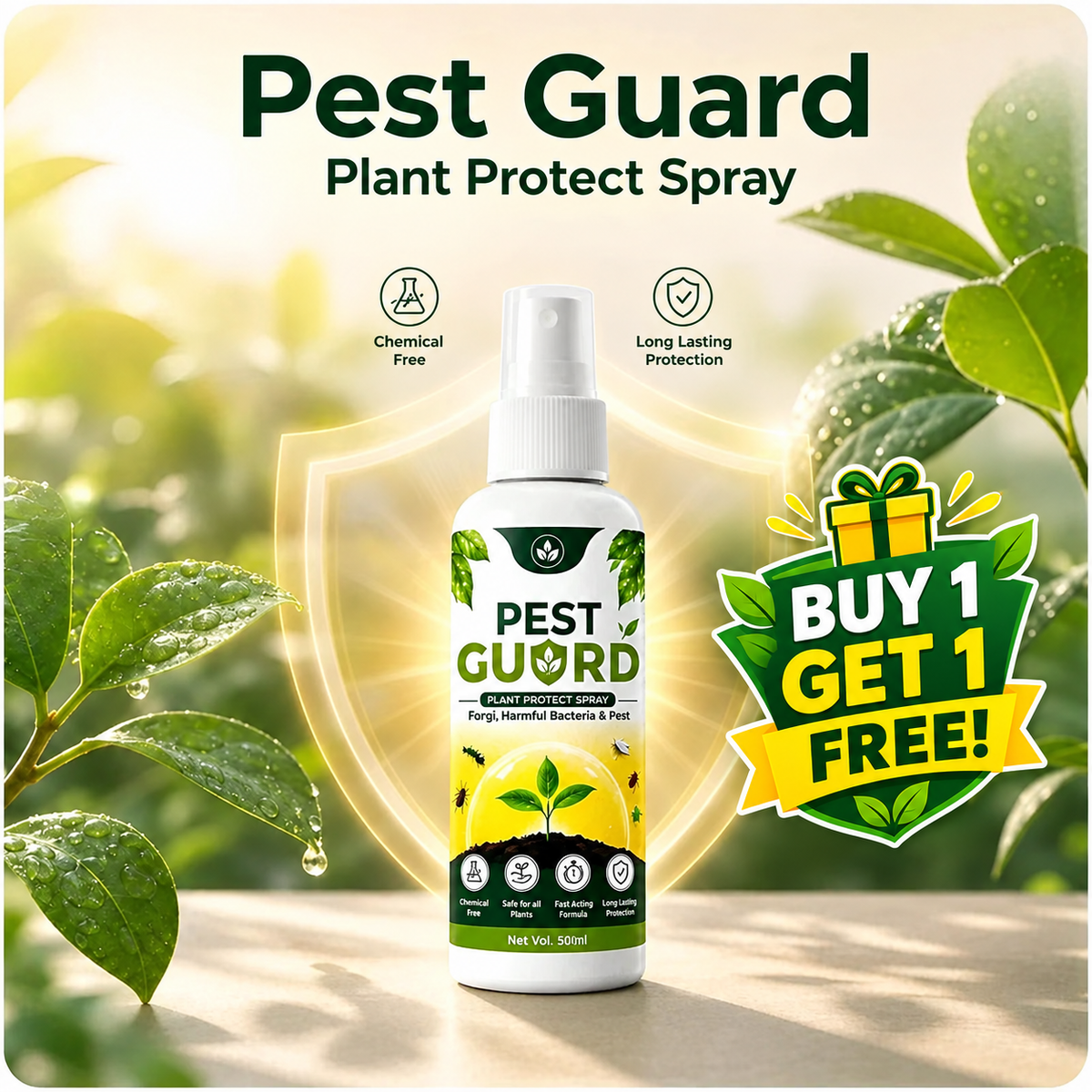 🌿🛡️ **Plant Shield™ – Powerful Pest Protection Spray | 🎁 BUY 1 GET 1 FREE!