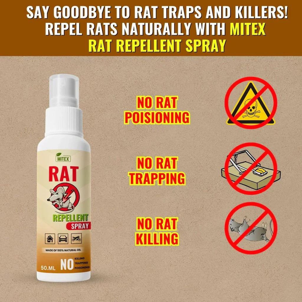 Rat Repellent Spray – Safe, Effective, and Eco-friendly Regular price